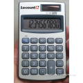 10 Digit Handheld Calculator with Aluminium Cover and Protective Leather Cover (LC328)
